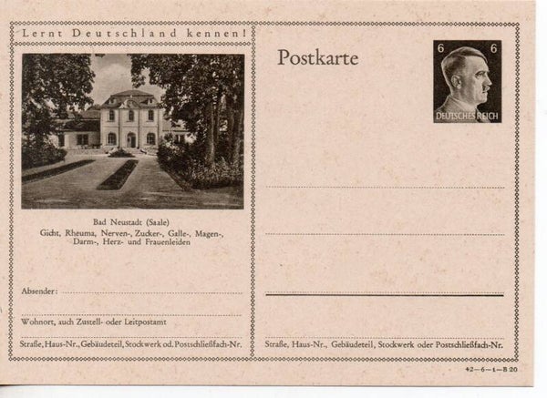 Deutsches Reich Bildpostkarte P305/ 42-6-1-B20 ungebraucht/ *