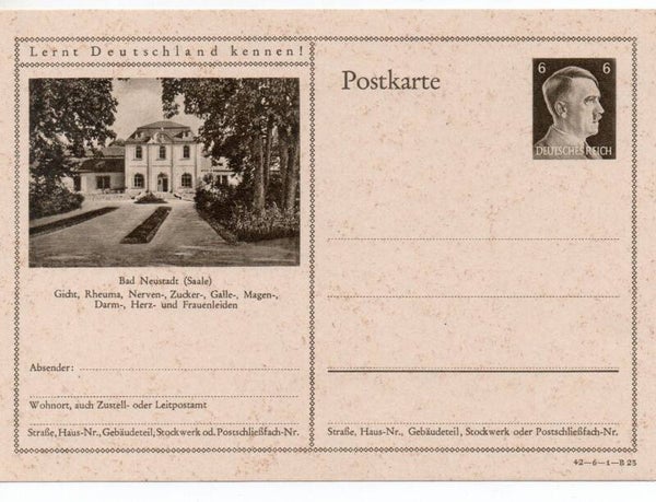 Deutsches Reich Bildpostkarte P305/ 42-6-1-B23 ungebraucht/ *