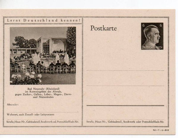 Deutsches Reich Bildpostkarte P305/ 42-7-1-B8 ungebraucht/ *