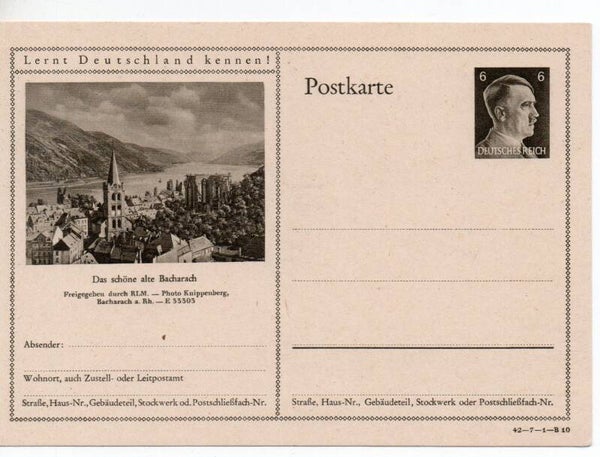 Deutsches Reich Bildpostkarte P305/ 42-7-1-B10 ungebraucht/ *