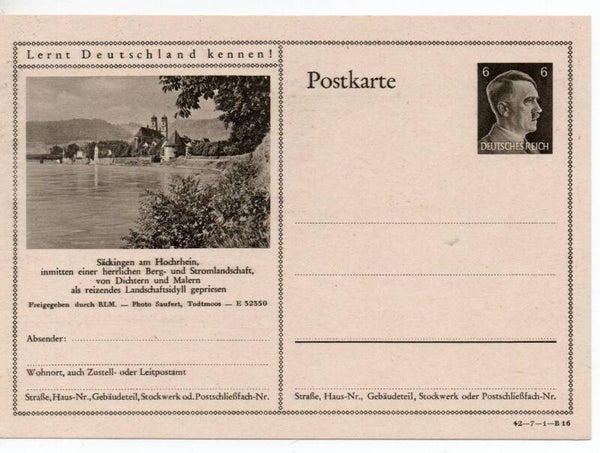 Deutsches Reich Bildpostkarte P305/ 42-7-1-B16 ungebraucht/ *