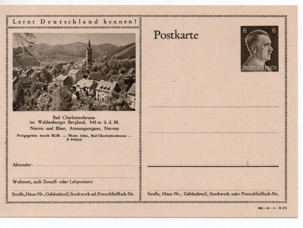 Deutsches Reich Bildpostkarte P305/ 42-8-1-B23 ungebraucht/ *