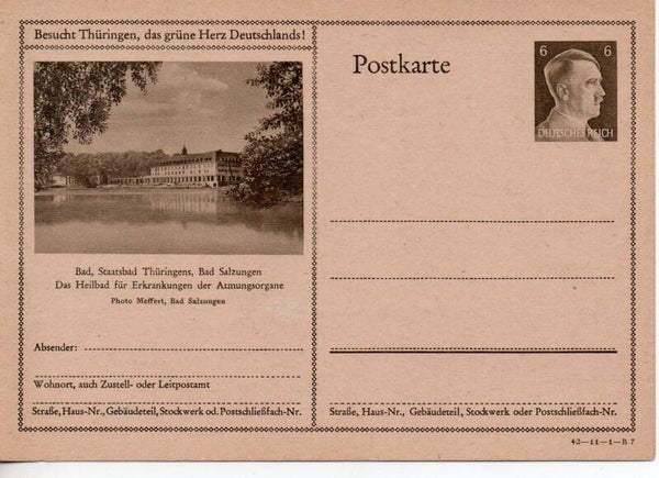 Deutsches Reich Bildpostkarte P305/ 42-11-1-B7 ungebraucht/ *