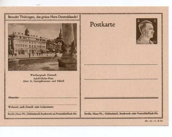 Deutsches Reich Bildpostkarte P305/ 42-11-1-B23 ungebraucht/ *