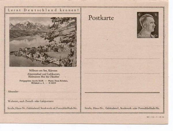 Deutsches Reich Bildpostkarte P305/ 42-12-1-B16 ungebraucht/ *