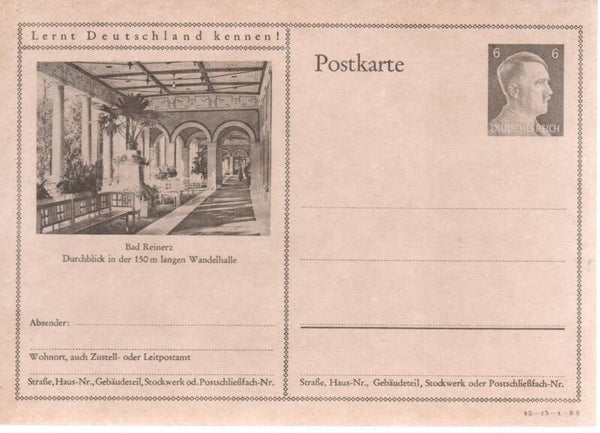 Deutsches Reich Bildpostkarte P305/ 42-13-1-B5 ungebraucht/ *