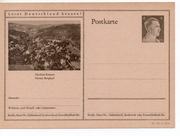 Deutsches Reich Bildpostkarte P305/ 42-13-1-B11 ungebraucht/ *