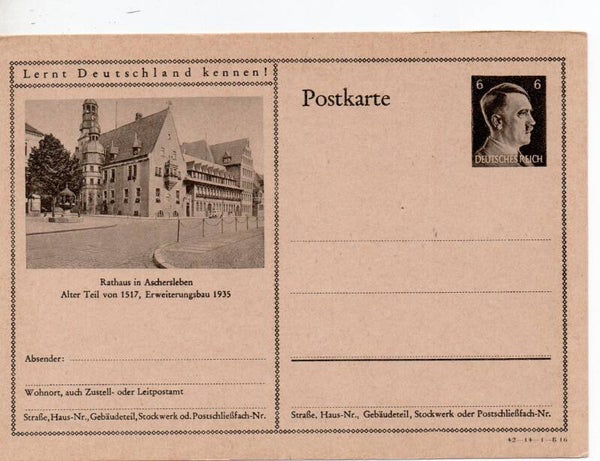 Deutsches Reich Bildpostkarte P305/ 42-14-1-B16 ungebraucht/ *