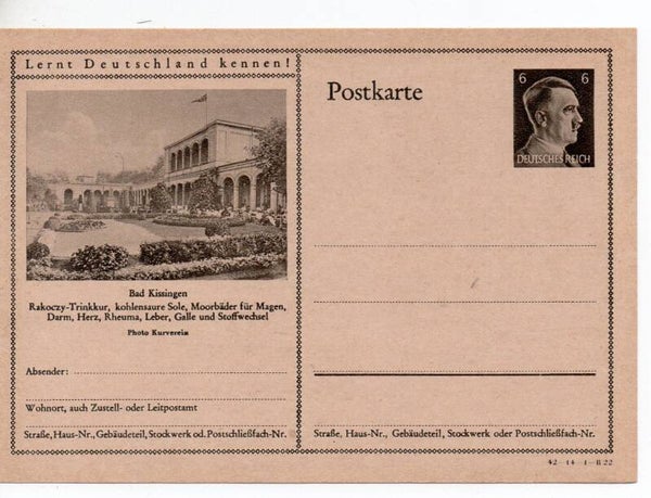 Deutsches Reich Bildpostkarte P305/ 42-14-1-B22 ungebraucht/ *