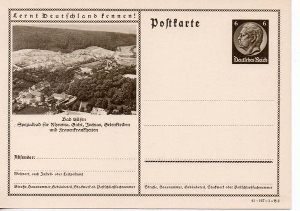 Deutsches Reich Bildpostkarte P236/ 41-167-1-B3 ungebraucht/ *