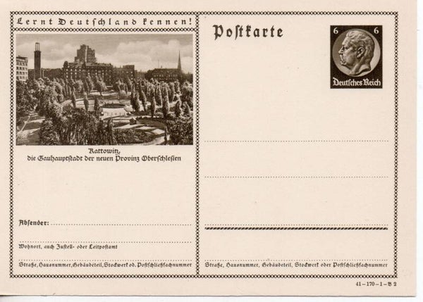 Deutsches Reich Bildpostkarte P236/ 41-170-1-B2 ungebraucht/ *