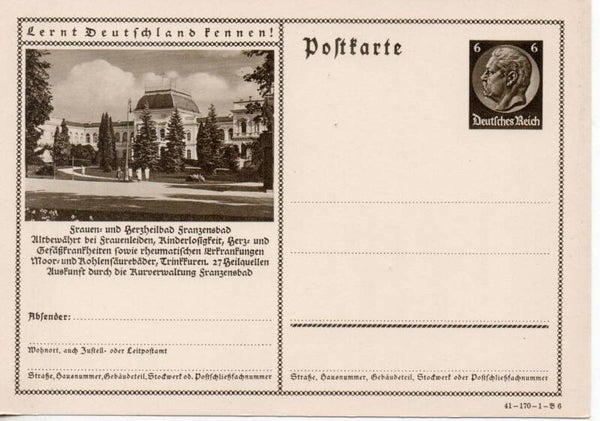 Deutsches Reich Bildpostkarte P236/ 41-170-1-B6 ungebraucht/ *