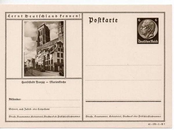 Deutsches Reich Bildpostkarte P236/ 41-170-1-B7 ungebraucht/ *