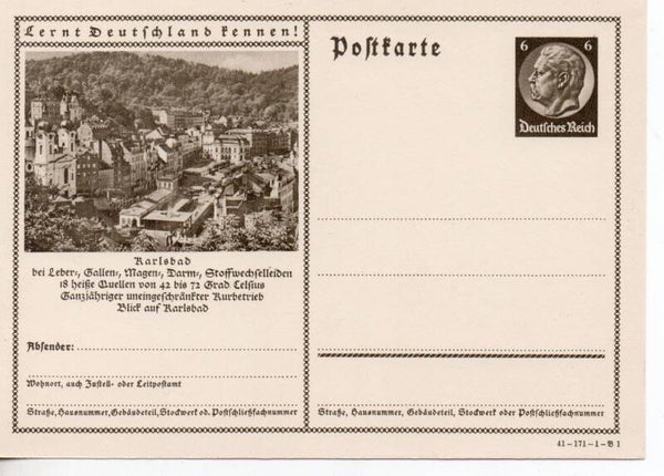 Deutsches Reich Bildpostkarte P236/ 41-171-1-B1 ungebraucht/ *