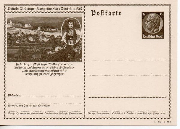 Deutsches Reich Bildpostkarte P236/ 41-173-1-B6 ungebraucht/ *