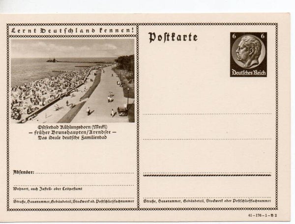 Deutsches Reich Bildpostkarte P236/ 41-176-1-B2 ungebraucht/ *