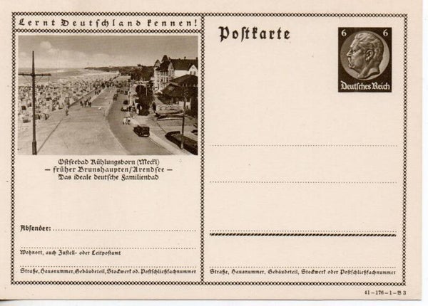 Deutsches Reich Bildpostkarte P236/ 41-176-1-B3 ungebraucht/ *
