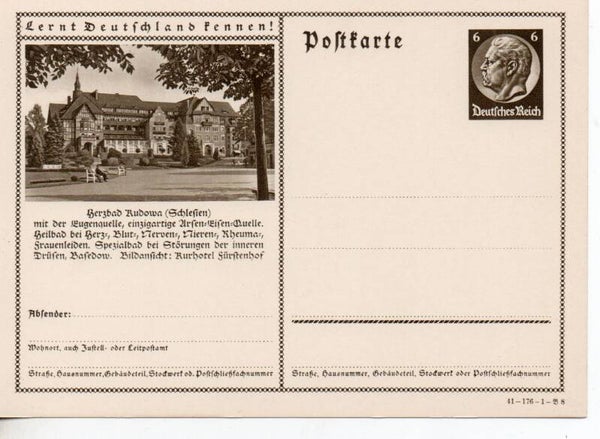 Deutsches Reich Bildpostkarte P236/ 41-176-1-B8 ungebraucht/ *