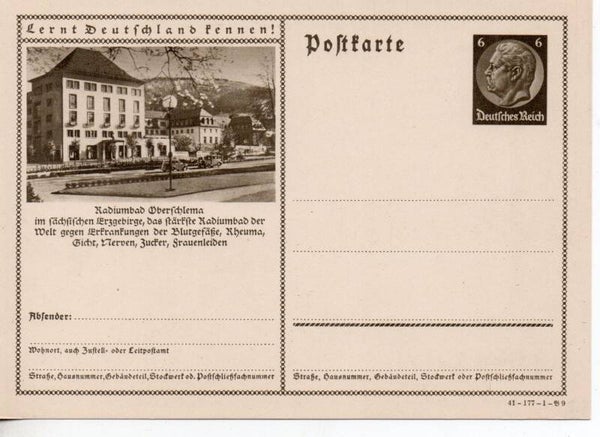 Deutsches Reich Bildpostkarte P236/ 41-177-1-B9 ungebraucht/ *