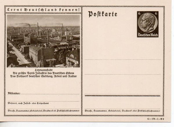 Deutsches Reich Bildpostkarte P236/ 41-178-1-B2 ungebraucht/ *