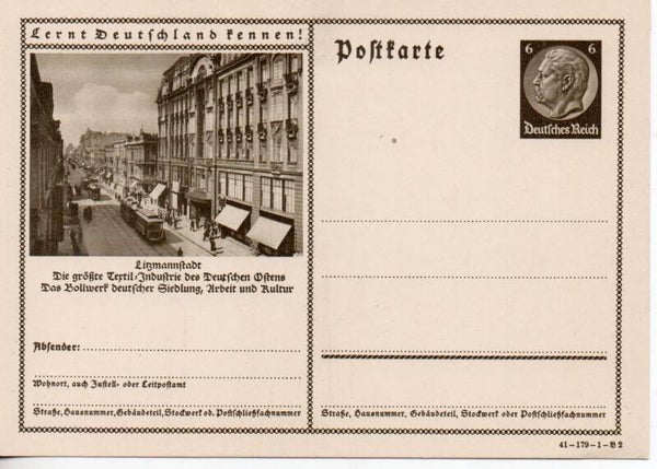 Deutsches Reich Bildpostkarte P236/ 41-179-1-B2 ungebraucht/ *
