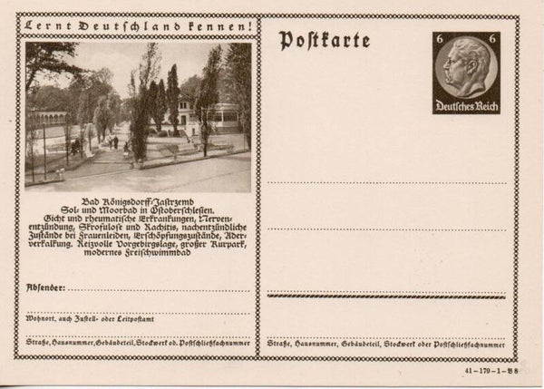 Deutsches Reich Bildpostkarte P236/ 41-179-1-B8 ungebraucht/ *