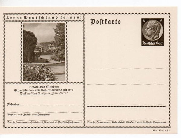 Deutsches Reich Bildpostkarte P236/ 41-180-1-B1 ungebraucht/ *