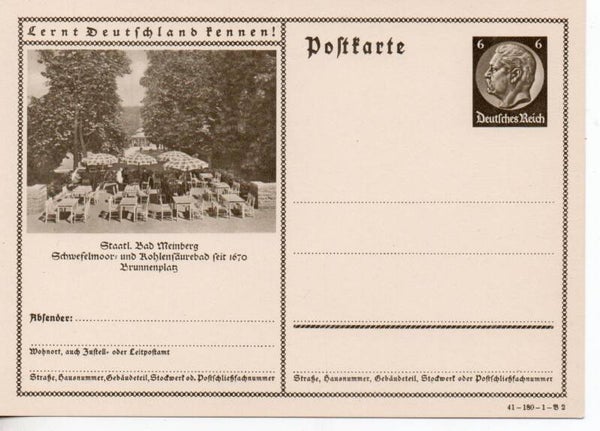 Deutsches Reich Bildpostkarte P236/ 41-180-1-B2 ungebraucht/ *
