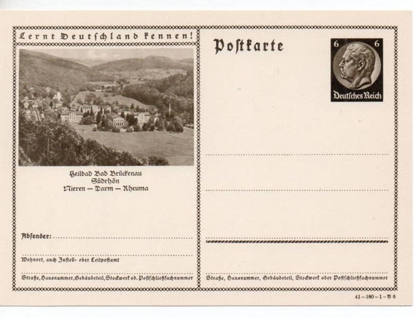 Deutsches Reich Bildpostkarte P236/ 41-180-1-B6 ungebraucht/ *