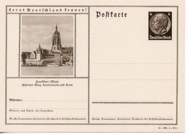 Deutsches Reich Bildpostkarte P236/ 41-182-1-B9 ungebraucht/ *
