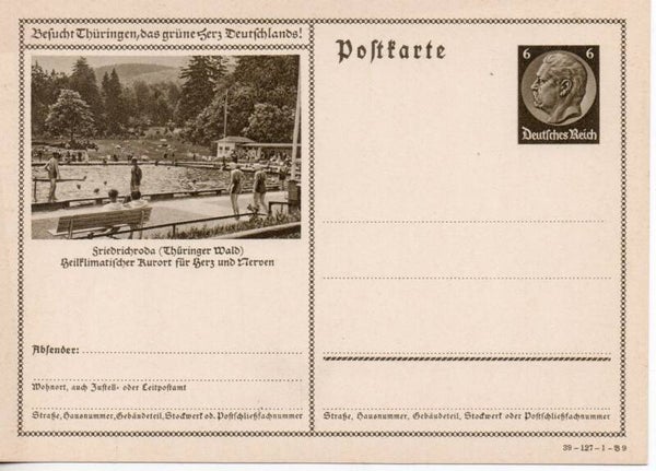 Deutsches Reich Bildpostkarte P236/ 39-127-1-B9 ungebraucht/ *
