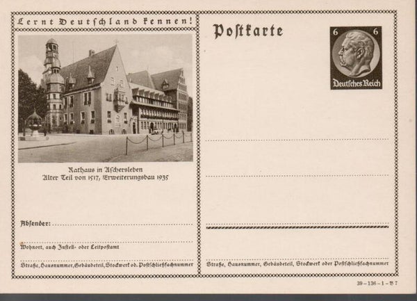 Deutsches Reich Bildpostkarte P236/ 39-136-1-B7 ungebraucht/ *