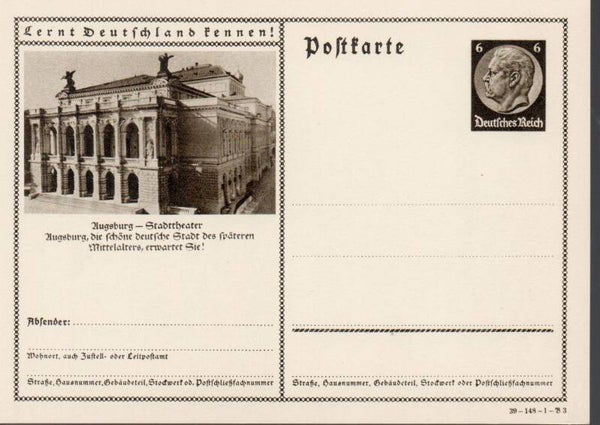 Deutsches Reich Bildpostkarte P236/ 39-148-1-B3 ungebraucht/ *