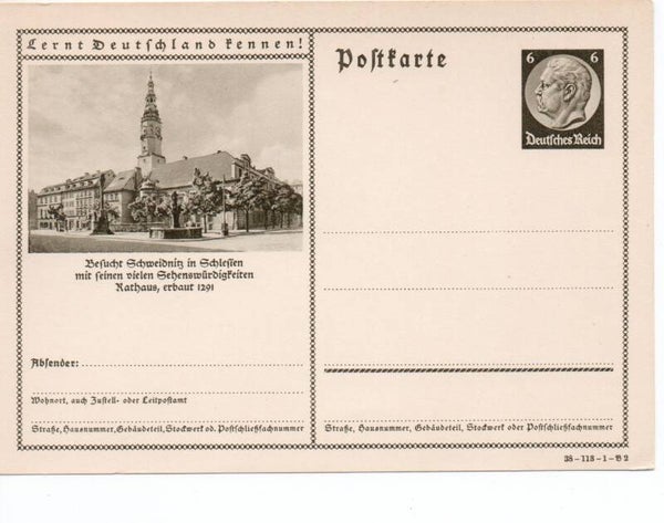 Deutsches Reich Bildpostkarte P236/ 38-113-1-B2 ungebraucht/  *