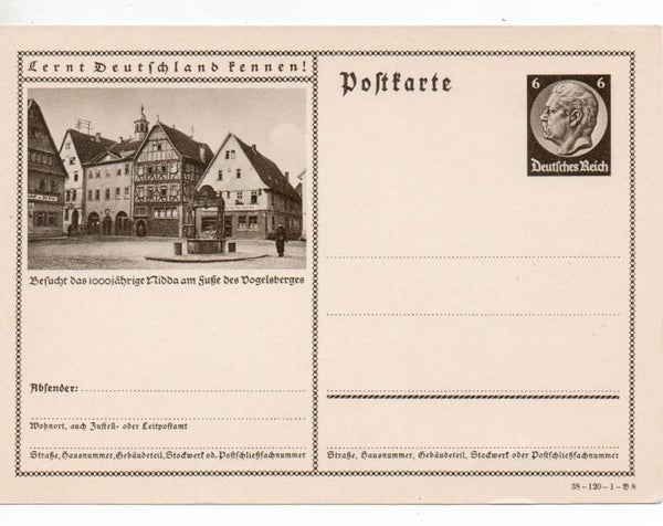 Deutsches Reich Bildpostkarte P236/ 38-120-1-B8 ungebraucht/ *