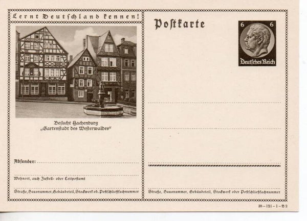 Deutsches Reich Bildpostkarte P236/ 38-121-1-B2 ungebraucht/ *