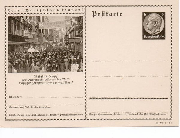 Deutsches Reich Bildpostkarte P236/ 35-60-1-B5 ungebraucht/  *
