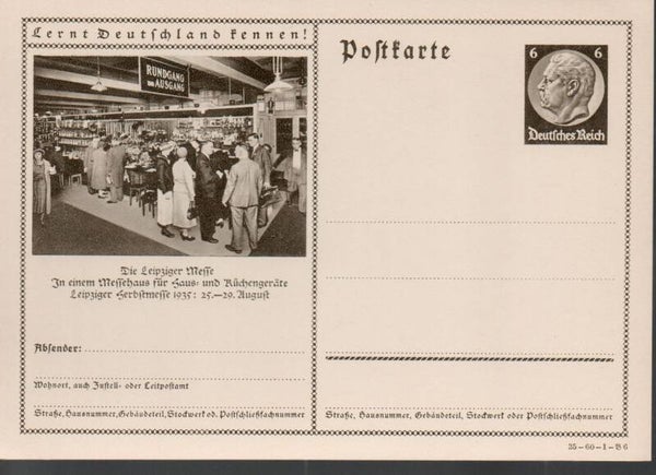Deutsches Reich Bildpostkarte P236/ 35-60-1-B6 ungebraucht/  *