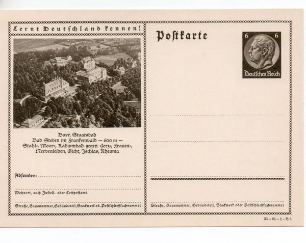 Deutsches Reich Bildpostkarte P236/ 35-61-1-B5 ungebraucht/ *