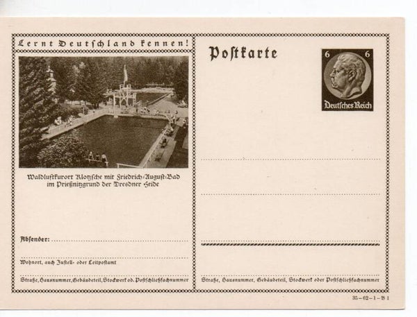 Deutsches Reich Bildpostkarte P236/ 35-62-1-B1 ungebraucht/ *