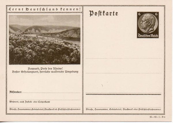 Deutsches Reich Bildpostkarte P236/ 35-62-1-B4 ungebraucht/ *