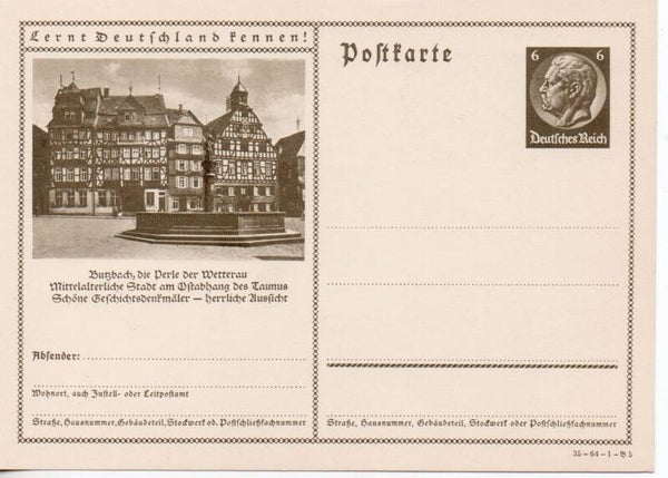 Deutsches Reich Bildpostkarte P236/ 35-64-1-B5 ungebraucht/ *