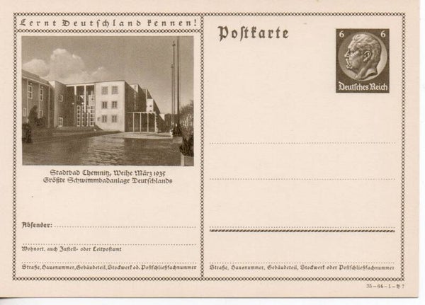 Deutsches Reich Bildpostkarte P236/ 35-64-1-B7 ungebraucht/ *