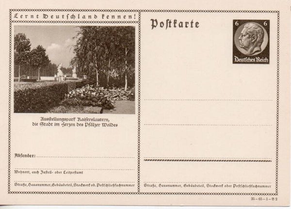 Deutsches Reich Bildpostkarte P236/ 35-65-1-B2 ungebraucht/ *