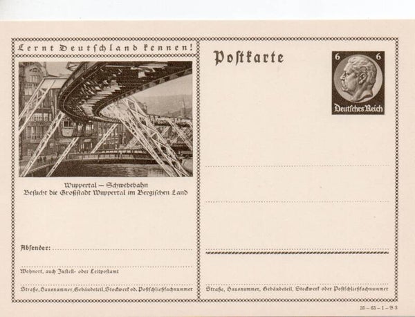 Deutsches Reich Bildpostkarte P236/ 35-65-1-B3 ungebraucht/ *