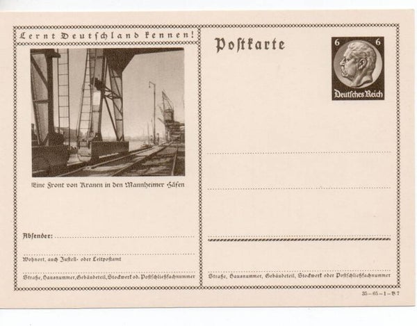 Deutsches Reich Bildpostkarte P236/ 35-65-1-B7 ungebraucht/ *