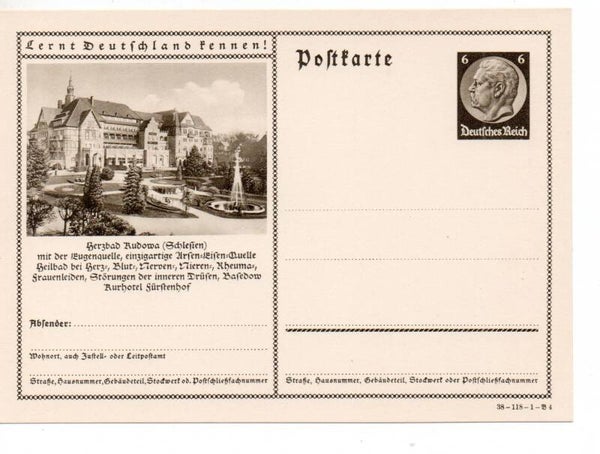 Deutsches Reich Bildpostkarte P236/ 38-118-1-B4 ungebraucht/ *