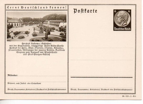 Deutsches Reich Bildpostkarte P236/ 38-118-1-B5 ungebraucht/ *