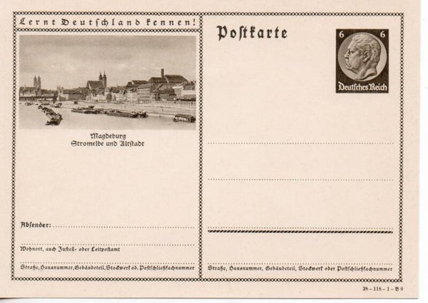 Deutsches Reich Bildpostkarte P236/ 38-118-1-B9 ungebraucht/ *