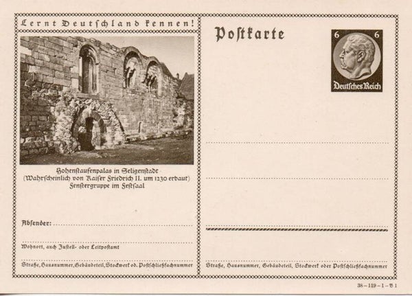 Deutsches Reich Bildpostkarte P236/ 38-119-1-B1 ungebraucht/ *